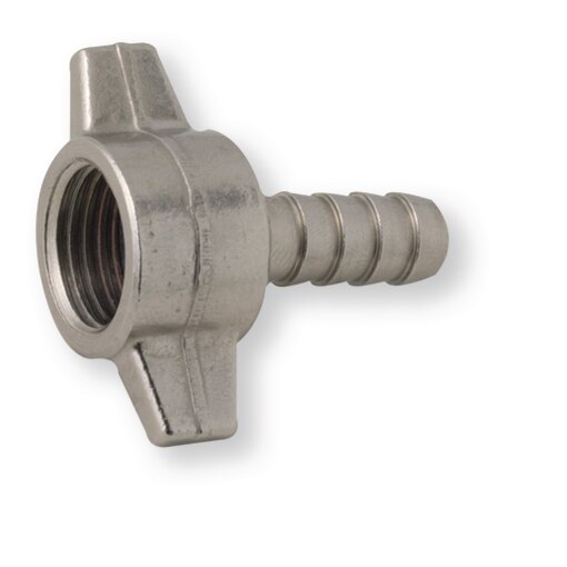 Embout écrou à oreille pour ouverture prise de test 16x150 Ø tuyau 8 mm